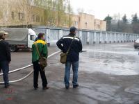 Совместные с МЧС учения по предотвращению пожара на одном из объектов компании